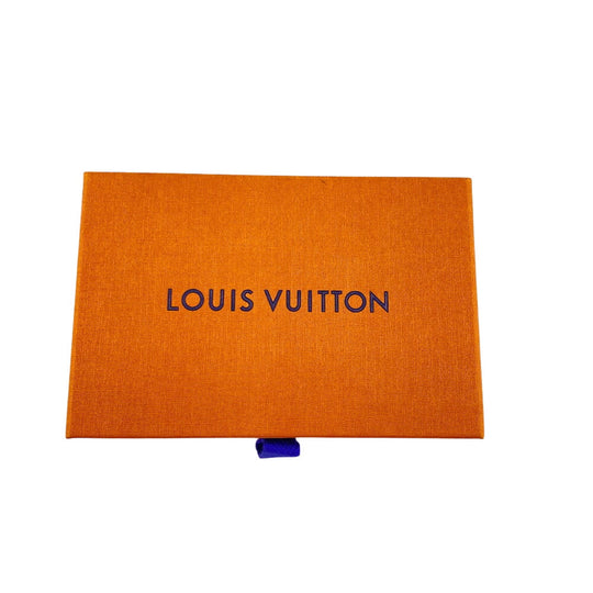 LOUIS VUITTON Pierce M00220 Gold Plated gold Hoop Pierce Monogram Women Used Authentic