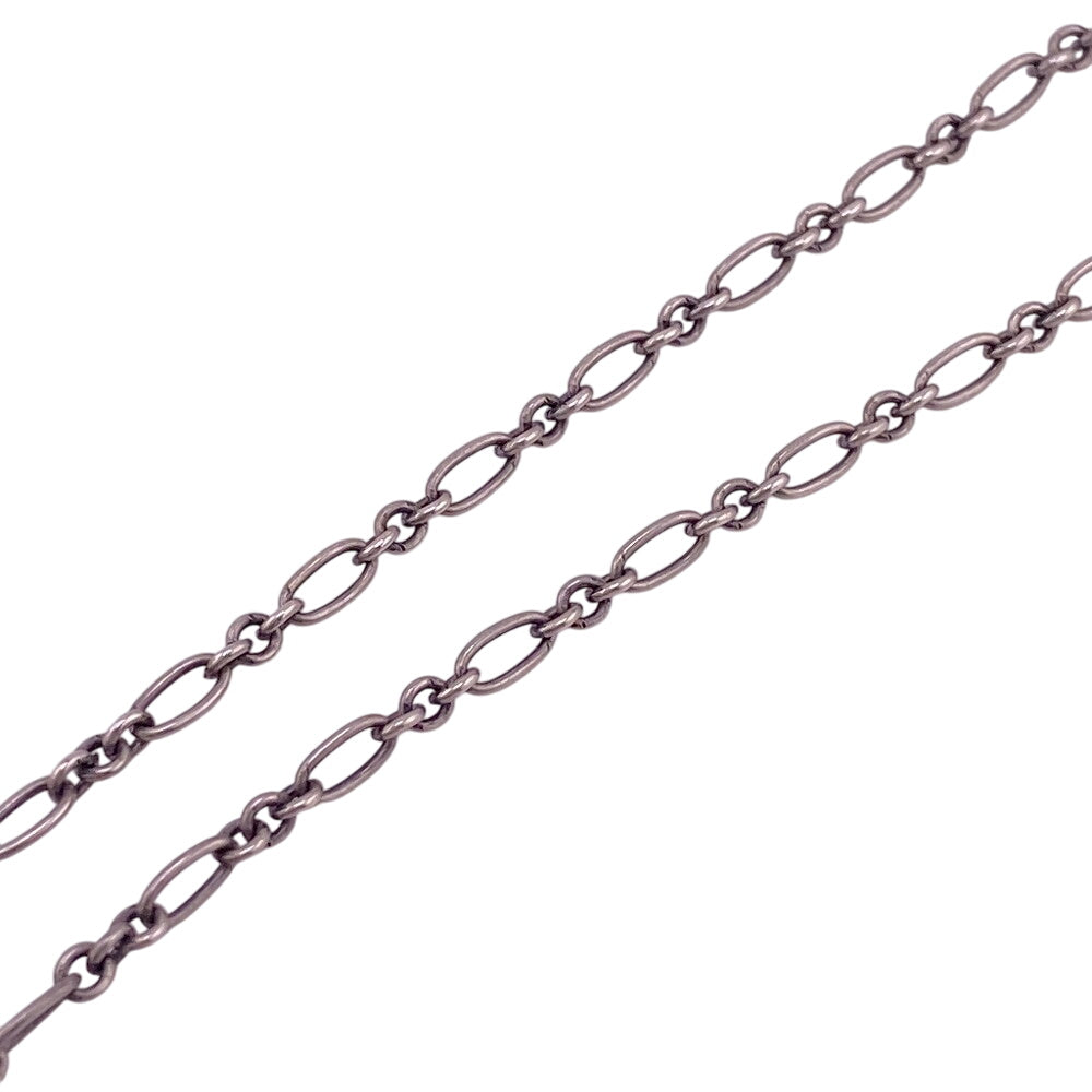 Georg Jensen Necklace Silver925 Red Pendant 2009 Stone Women Used Authentic