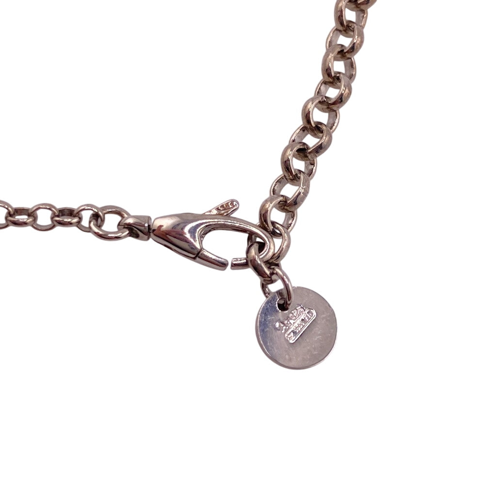 GUCCI Necklace Silver925 Silver Ghost Heart Plate Star of David