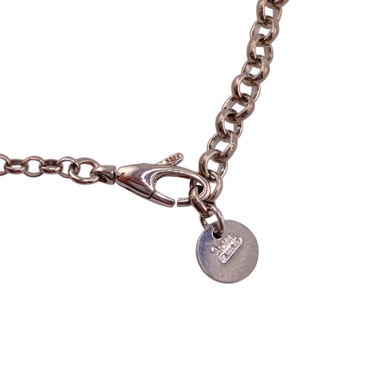 GUCCI Necklace Silver925 Silver Ghost Heart Plate Star of David