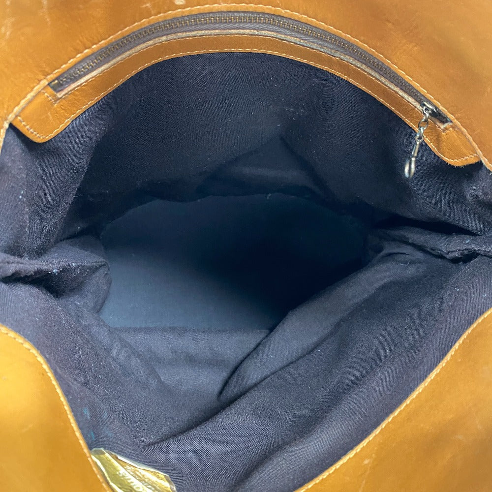 LOUIS VUITTON Tote Bag T42238 leather Brown Monogram Bucket USA Women Used Authentic