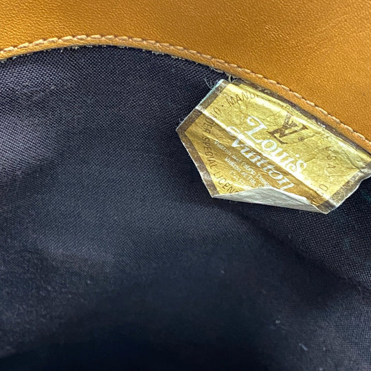 LOUIS VUITTON Tote Bag T42238 leather Brown Monogram Bucket USA Women Used Authentic