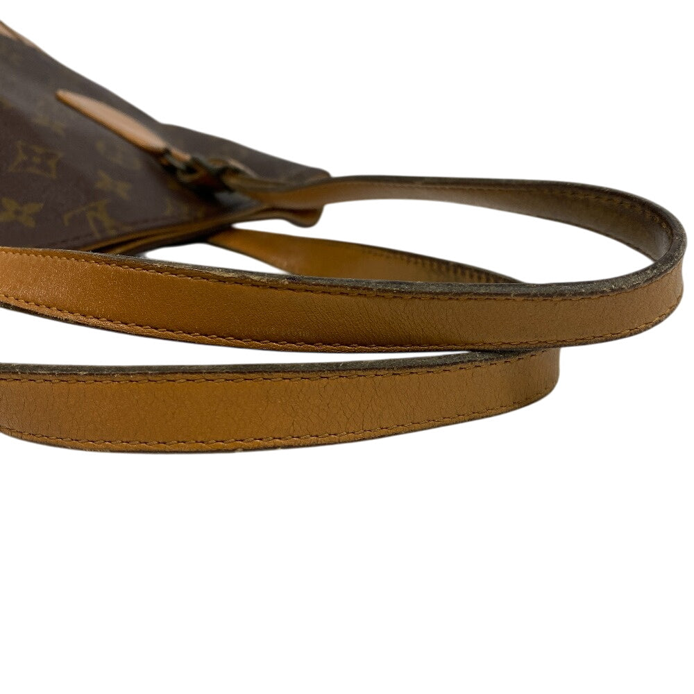 LOUIS VUITTON Tote Bag T42238 leather Brown Monogram Bucket USA Women Used Authentic