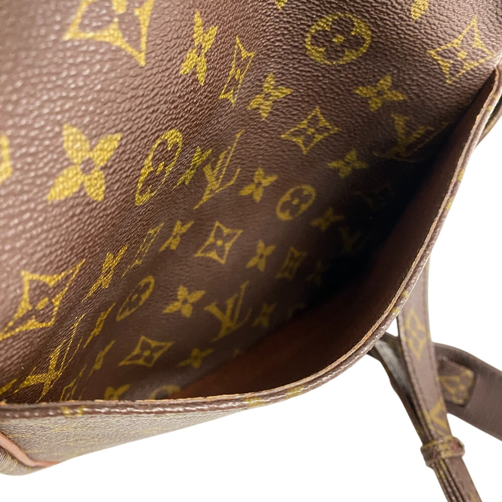 LOUIS VUITTON Shoulder Bag M40264 leather Brown Monogram Marceau