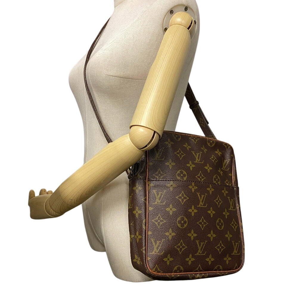 LOUIS VUITTON Shoulder Bag M40264 leather Brown Monogram Marceau