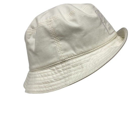 Christian Dior Other hats Cotton, Polyester white Bucket hat embroidery mens(Unisex) L Used Authentic