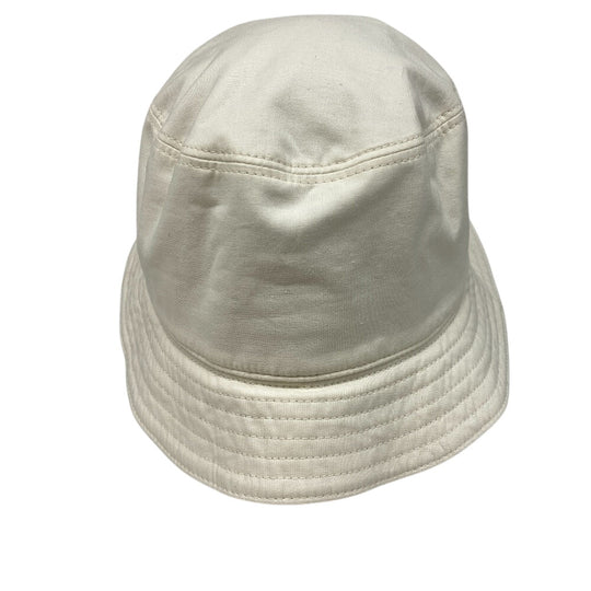 Christian Dior Other hats Cotton, Polyester white Bucket hat embroidery mens(Unisex) L Used Authentic