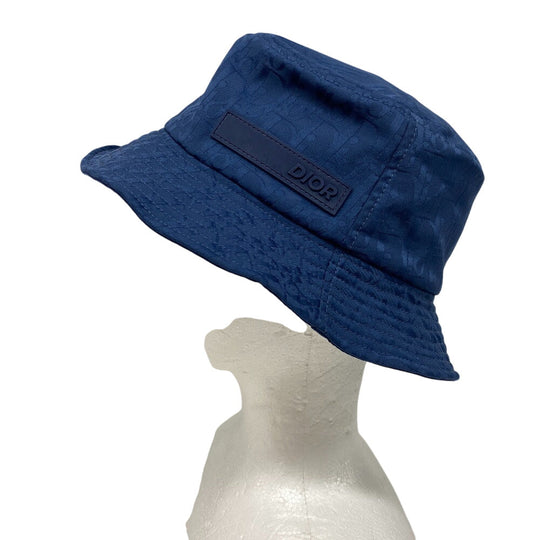 Christian Dior Other hats polyester Navy Parley Bucket Hat Trotter Women(Unisex) M Used Authentic