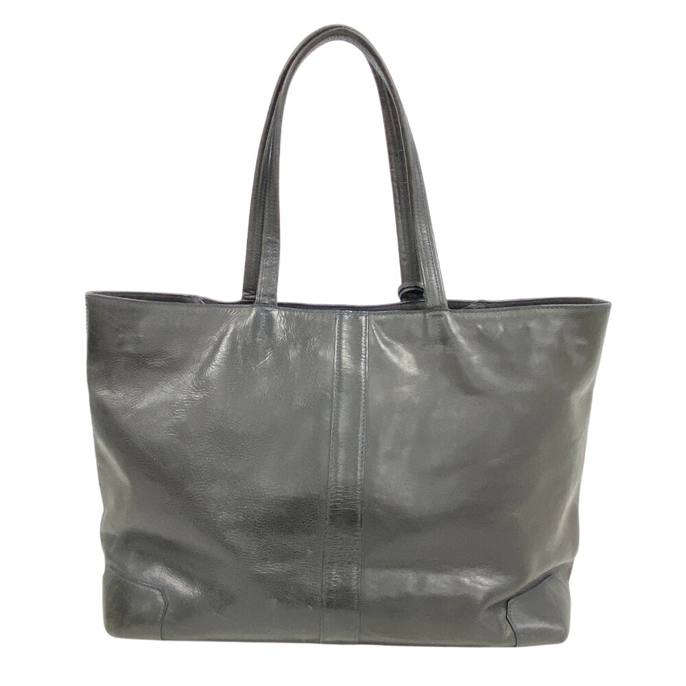 aniary Tote Bag leather gray mens Used Authentic