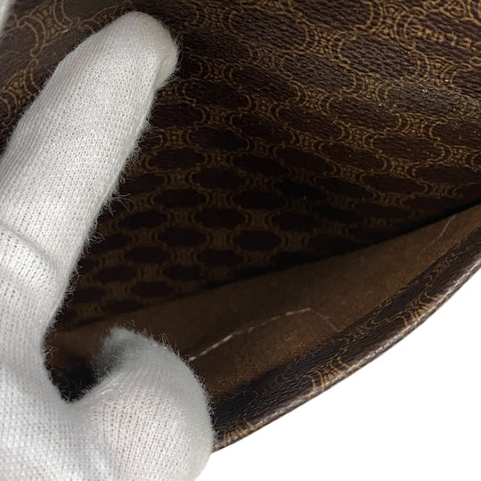 CELINE Tote Bag leather Brown Macadam Women(Unisex) Used Authentic