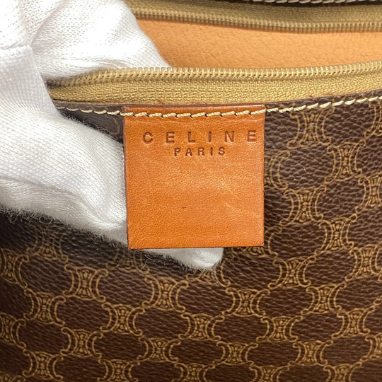 CELINE Tote Bag leather Brown Macadam Women(Unisex) Used Authentic