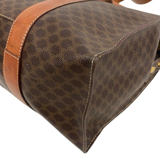 CELINE Tote Bag leather Brown Macadam Women(Unisex) Used Authentic