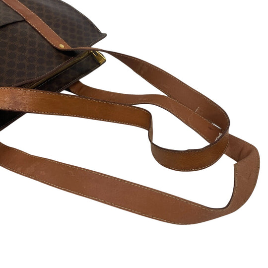 CELINE Tote Bag leather Brown Macadam Women(Unisex) Used Authentic