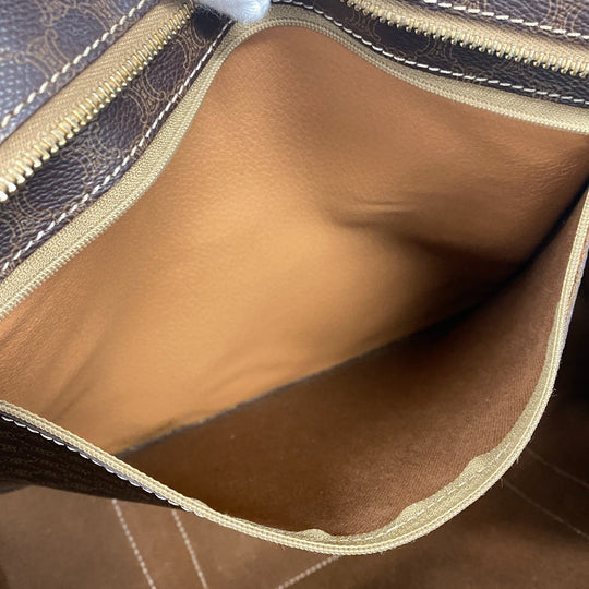 CELINE Tote Bag leather Brown Macadam Women(Unisex) Used Authentic