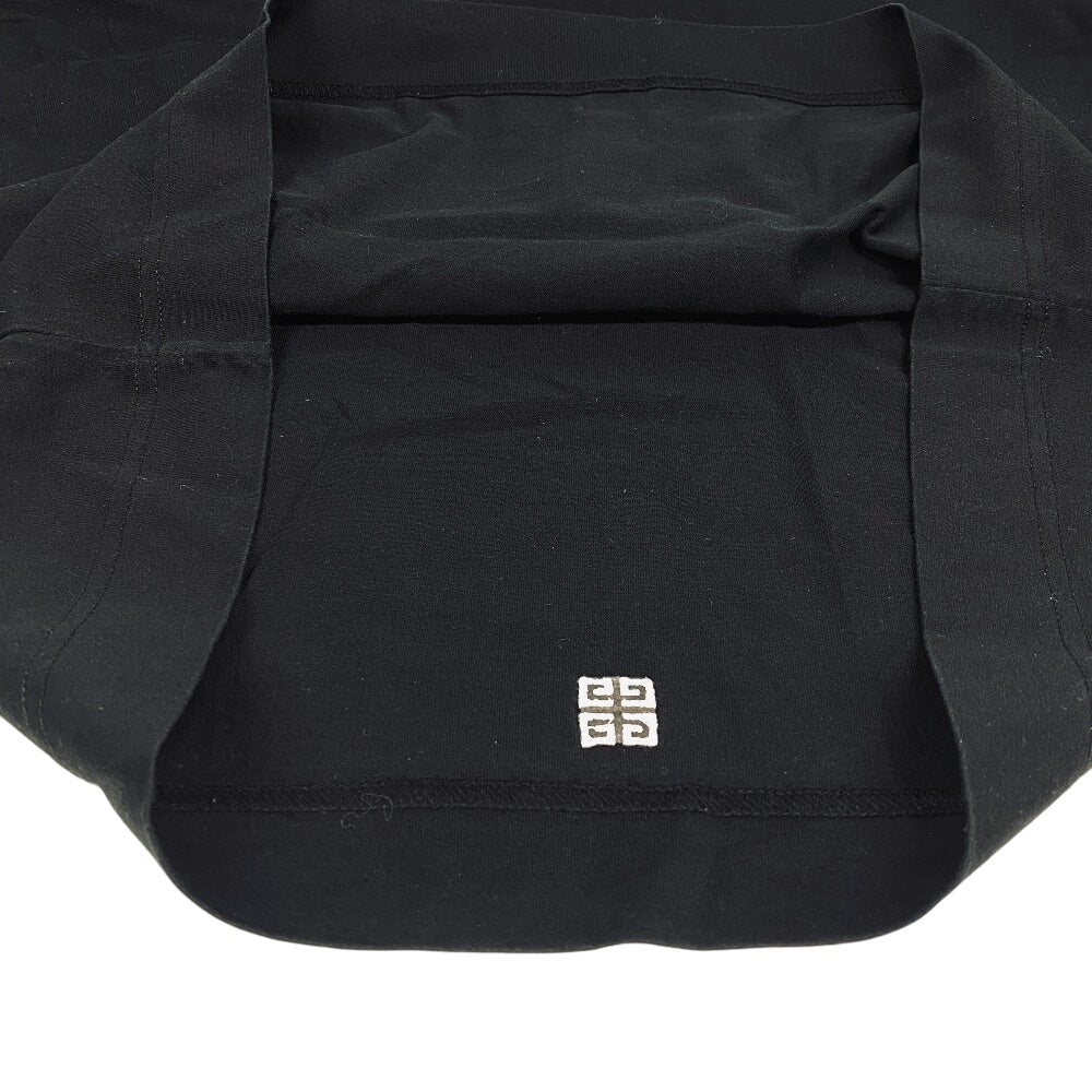 GIVENCHY Short sleeve T-shirt BM716G3YM8 cotton black Women XL Used Authentic