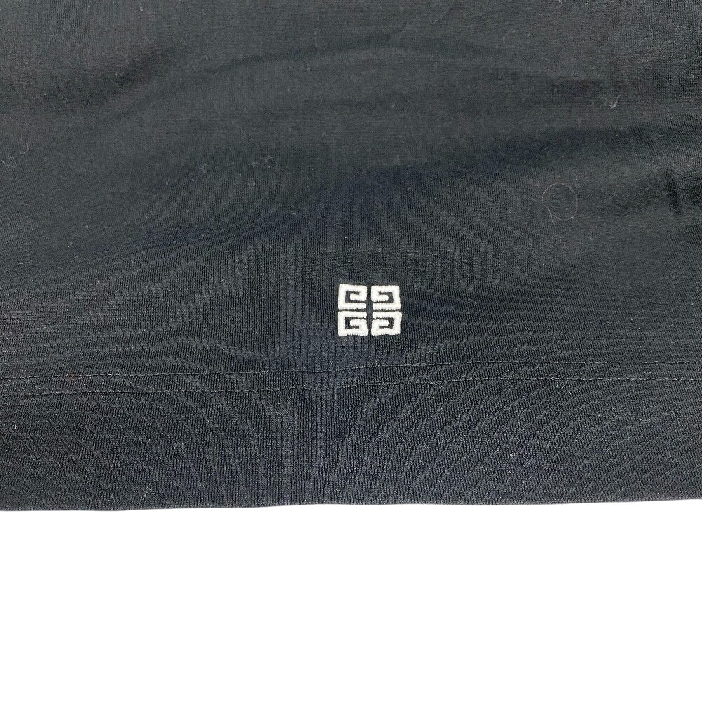 GIVENCHY Short sleeve T-shirt BM716G3YM8 cotton black Women XL Used Authentic