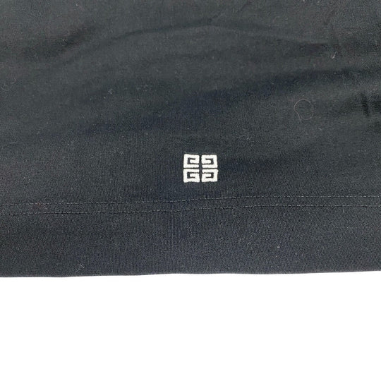 GIVENCHY Short sleeve T-shirt BM716G3YM8 cotton black Women XL Used Authentic
