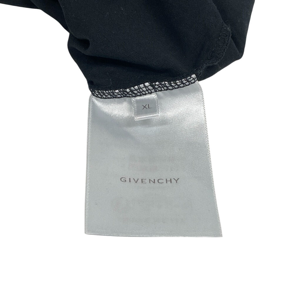 GIVENCHY Short sleeve T-shirt BM716G3YM8 cotton black Women XL Used Authentic