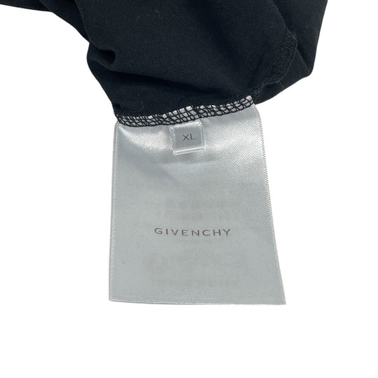 GIVENCHY Short sleeve T-shirt BM716G3YM8 cotton black Women XL Used Authentic