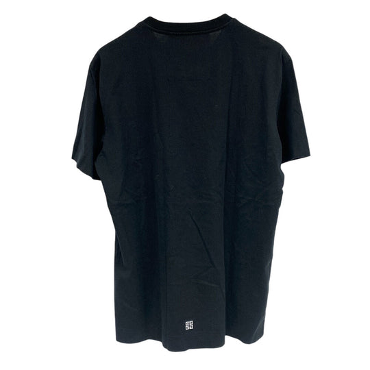 GIVENCHY Short sleeve T-shirt BM716G3YM8 cotton black Women XL Used Authentic