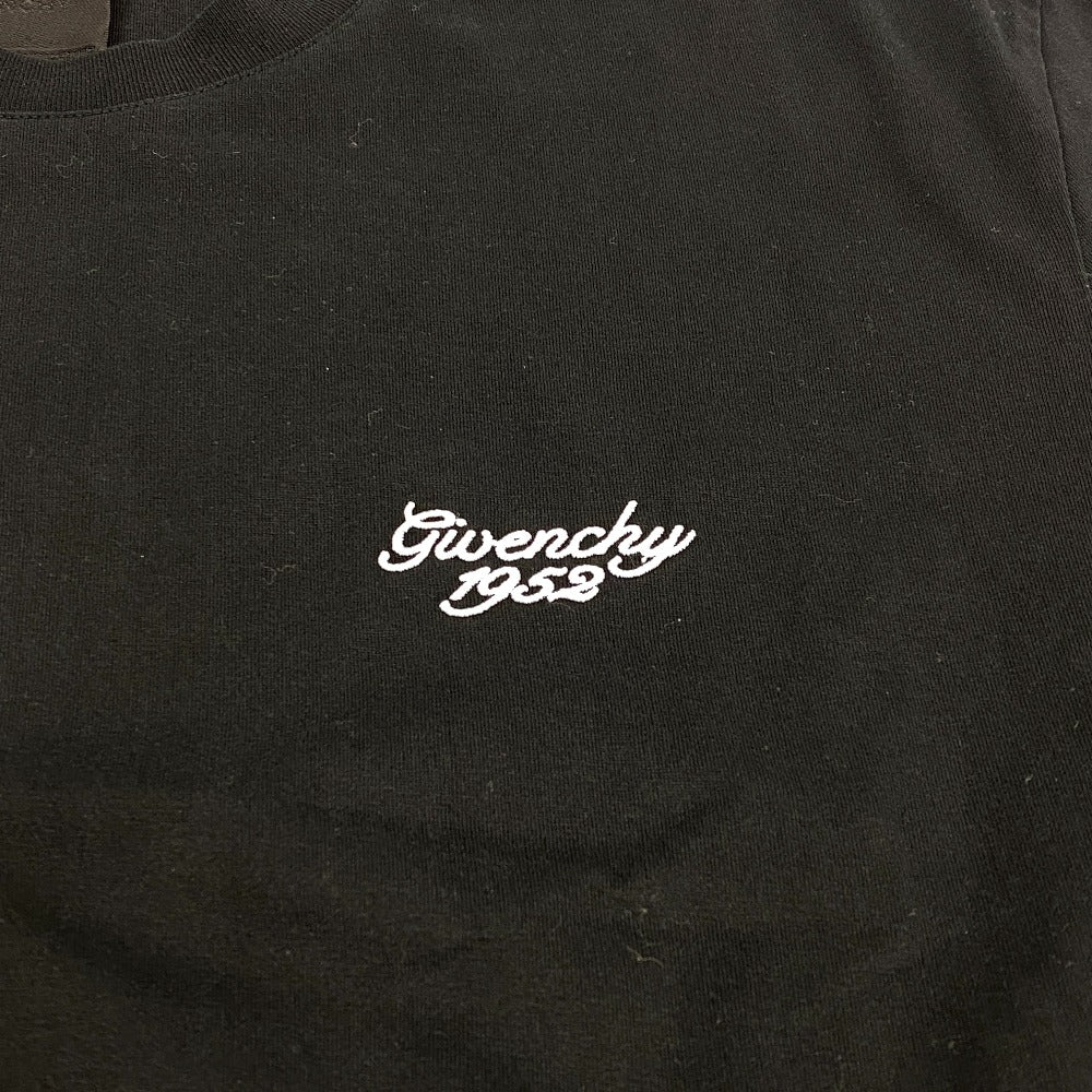 GIVENCHY Short sleeve T-shirt BM716G3YM8 cotton black Women XL Used Authentic