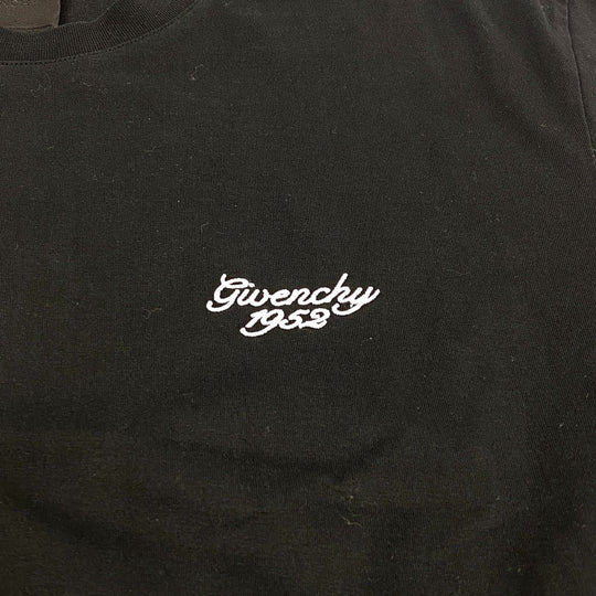 GIVENCHY Short sleeve T-shirt BM716G3YM8 cotton black Women XL Used Authentic