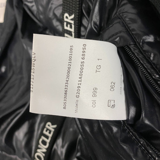 MONCLER Down jacket Nylon black 21 years DOUGNAC mens N Used Authentic