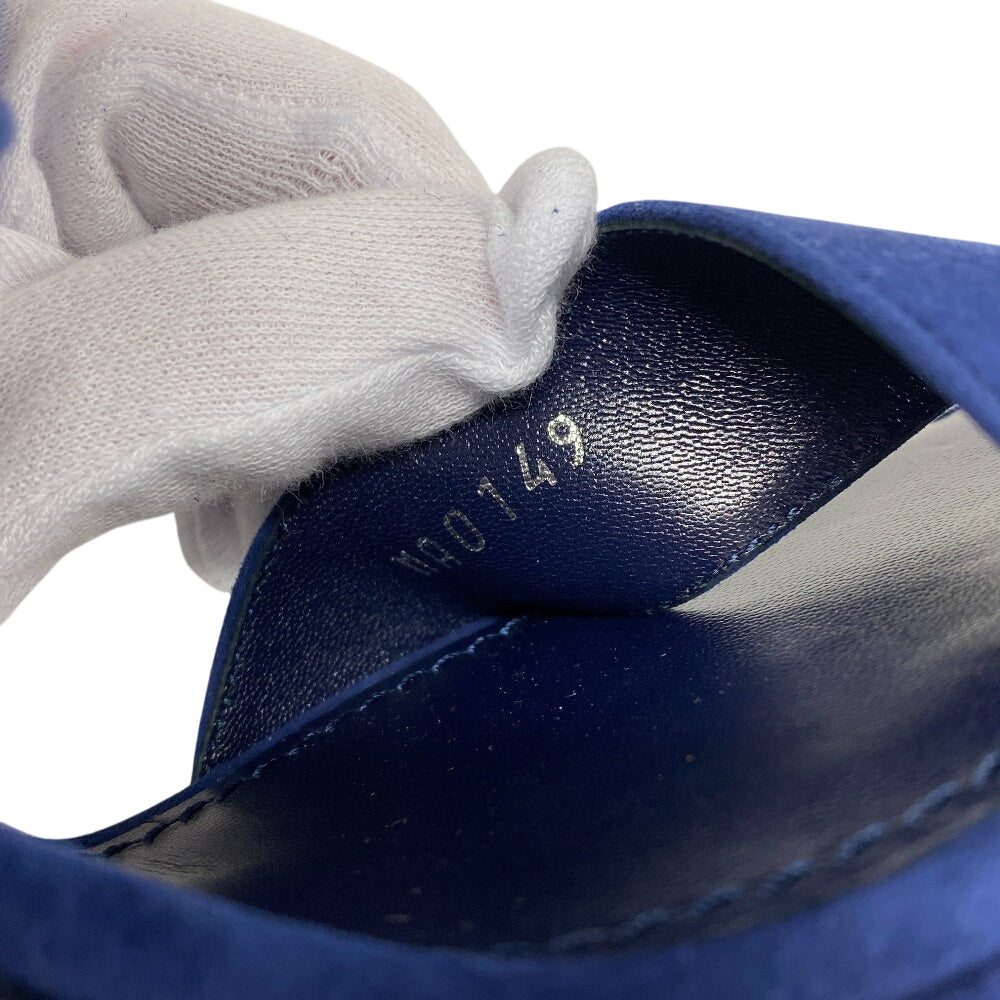LOUIS VUITTON Sandals Suede, Leather blue 19 years Bijoux Women 36 1/2 Used Authentic