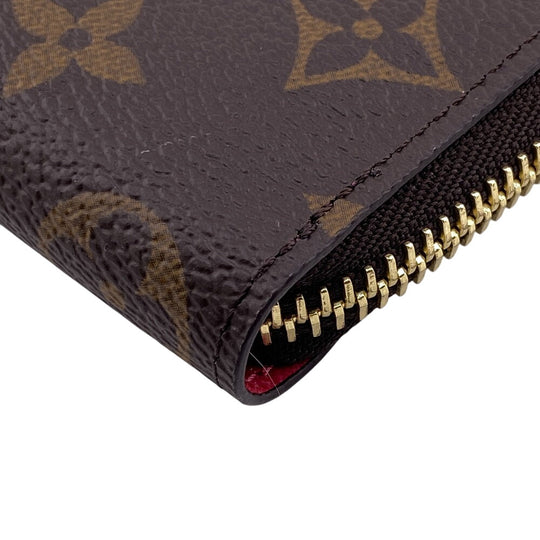 LOUIS VUITTON Card Case M83676 leather Brown Wallet L-shaped zipper Portefeuille Monogram Noah Compact Women(Unisex) Used Authentic