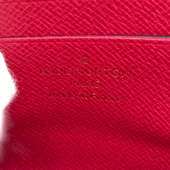 LOUIS VUITTON Card Case M83676 leather Brown Wallet L-shaped zipper Portefeuille Monogram Noah Compact Women(Unisex) Used Authentic