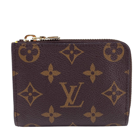 LOUIS VUITTON Card Case M83664 leather Brown Card Case Wallet Portefeuille Monogram Noah Compact Women(Unisex) Used Authentic