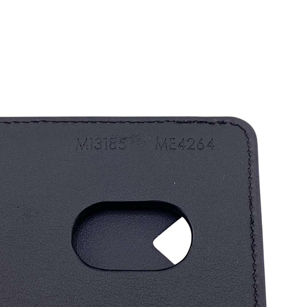 LOUIS VUITTON Card Case M13185 leather Brown Monogram macacer Porto Carte Magnet mens(Unisex) Used Authentic