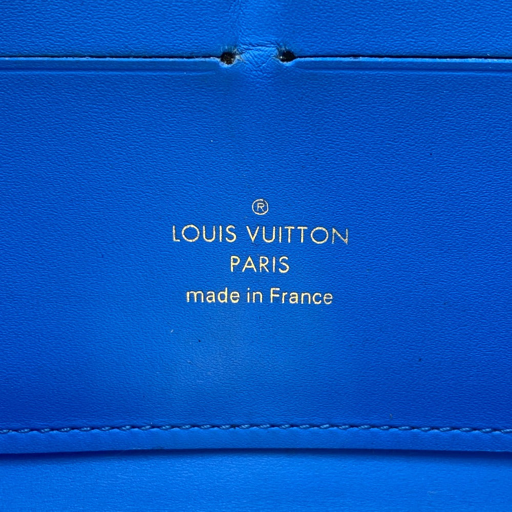 LOUIS VUITTON Long Wallet Purse M64603 leather multicolor Zip Around RUBENS Zippy Wallet Masters Collection mens(Unisex) Used Authentic