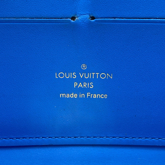 LOUIS VUITTON Long Wallet Purse M64603 leather multicolor Zip Around RUBENS Zippy Wallet Masters Collection mens(Unisex) Used Authentic