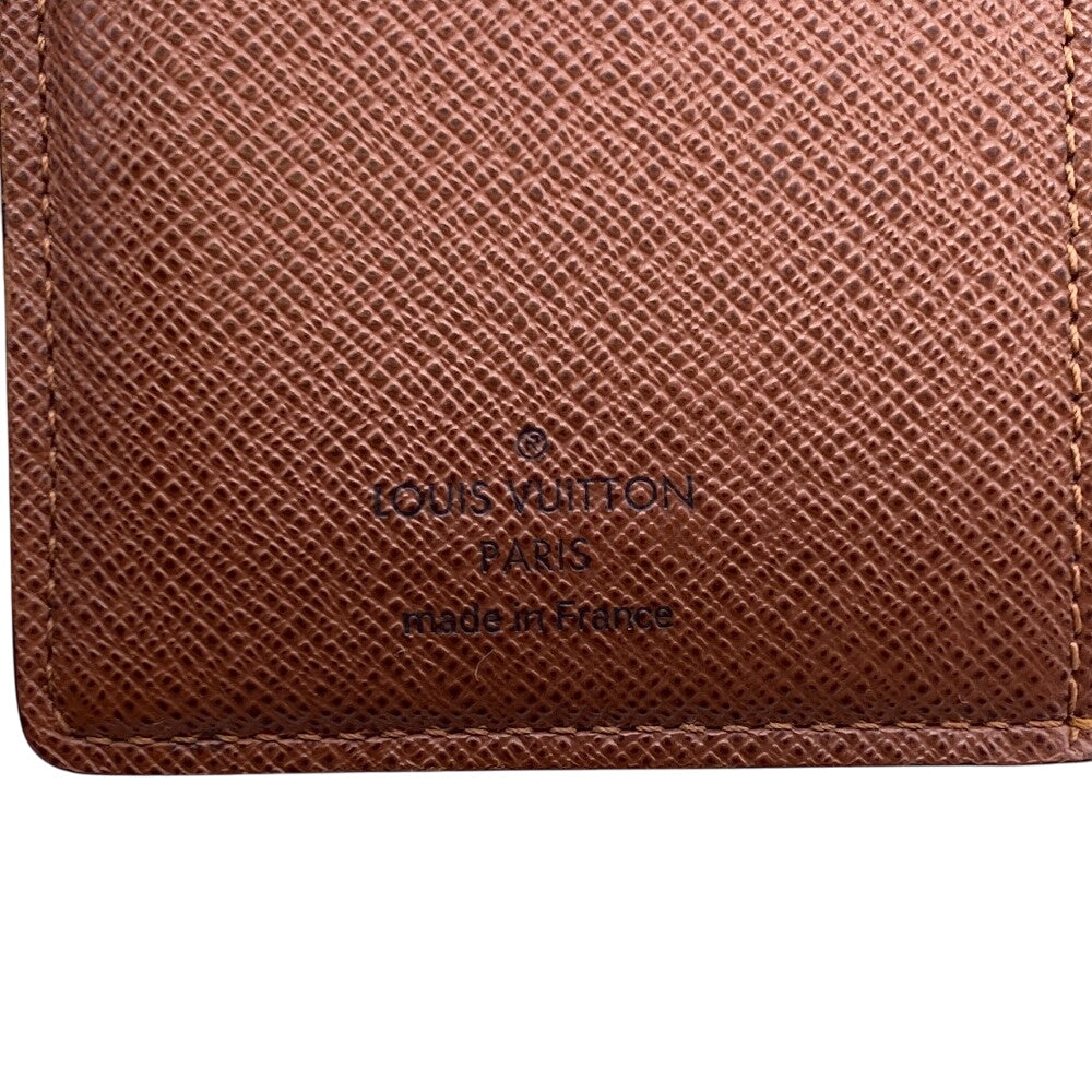 LOUIS VUITTON Bifold Wallet leather Brown Monogram Vienova