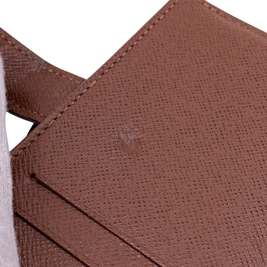 LOUIS VUITTON Bifold Wallet leather Brown Monogram Vienova