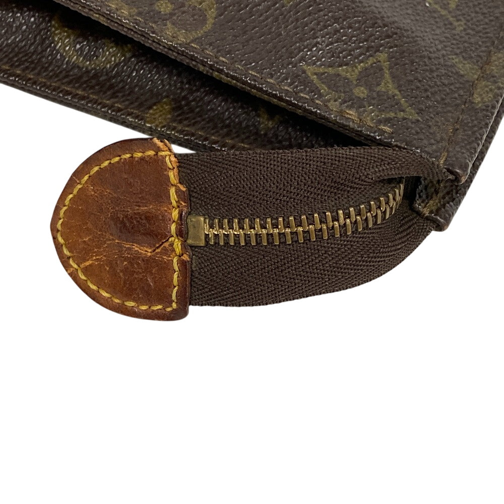 LOUIS VUITTON Clutch bag M47542 leather Brown Monogram Posh Cracking Ted 26 mens(Unisex) Used Authentic