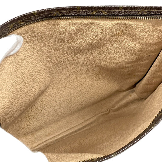 LOUIS VUITTON Clutch bag M47542 leather Brown Monogram Posh Cracking Ted 26 mens(Unisex) Used Authentic