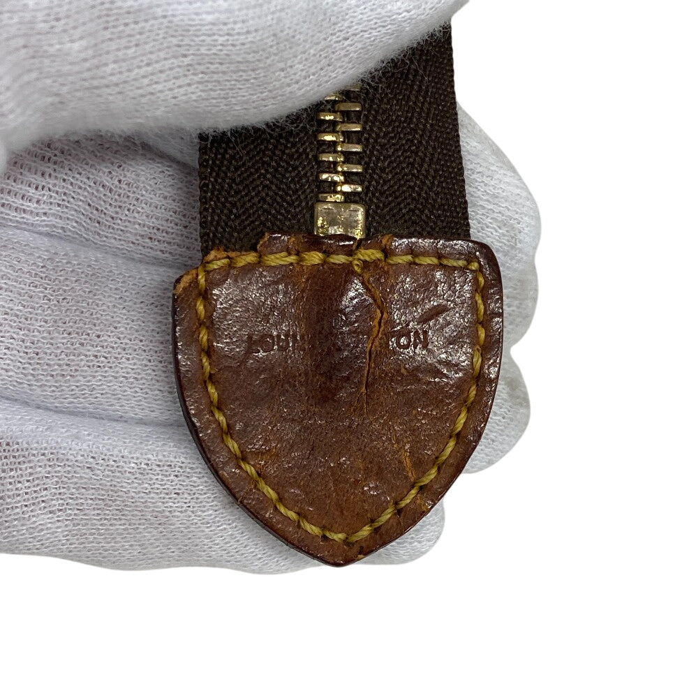 LOUIS VUITTON Clutch bag M47542 leather Brown Monogram Posh Cracking Ted 26 mens(Unisex) Used Authentic