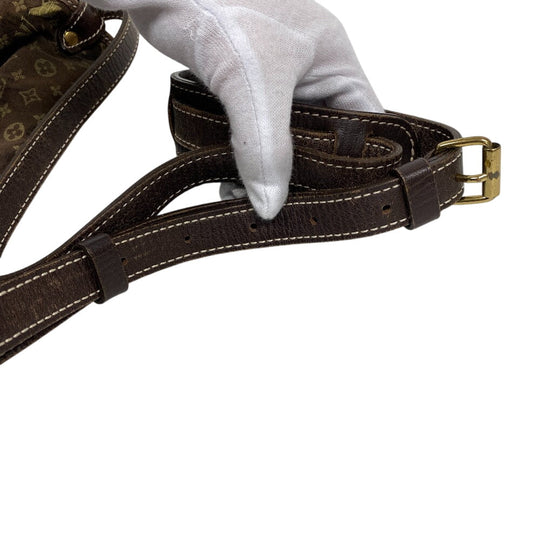 LOUIS VUITTON Shoulder Bag M95227 canvas Brown Monogram mini Lansaumur 30 Women Used Authentic
