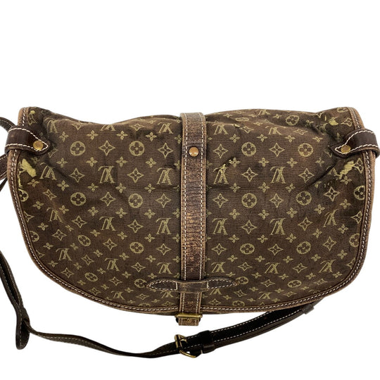 LOUIS VUITTON Shoulder Bag M95227 canvas Brown Monogram mini Lansaumur 30 Women Used Authentic