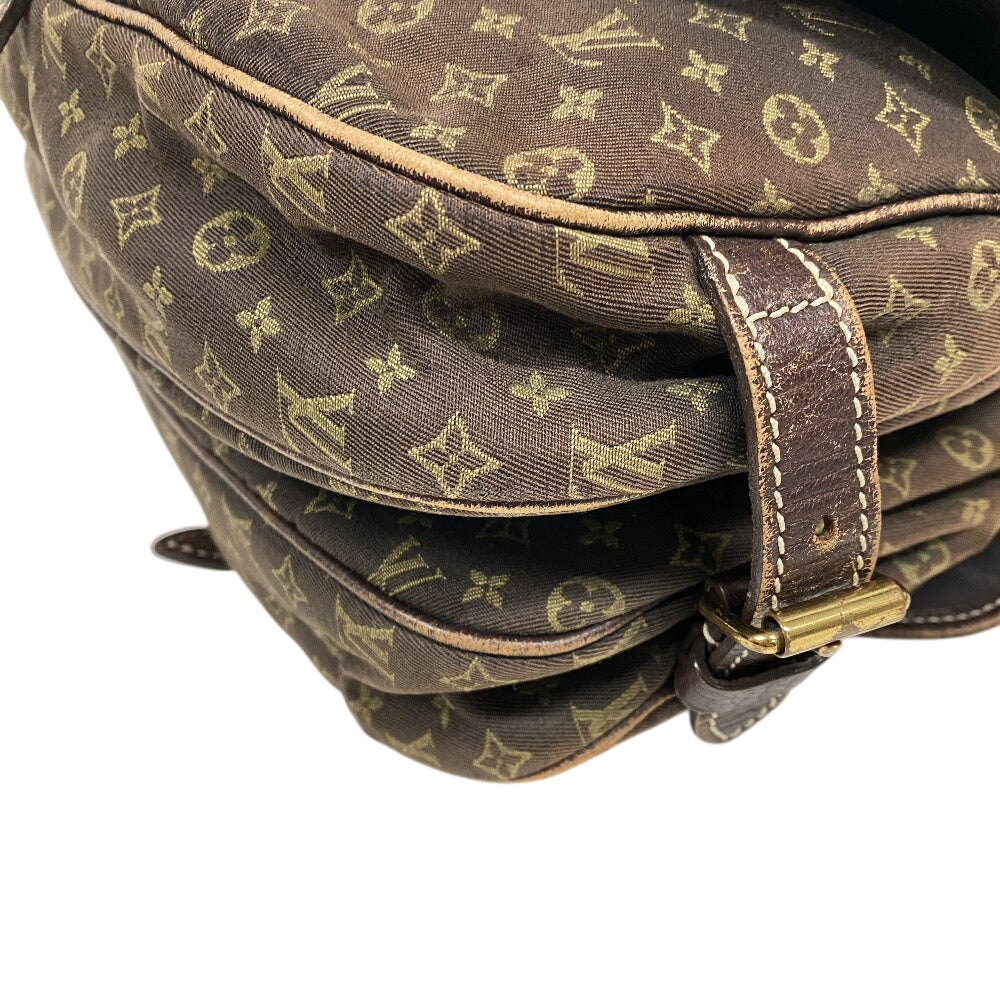 LOUIS VUITTON Shoulder Bag M95227 canvas Brown Monogram mini Lansaumur 30 Women Used Authentic