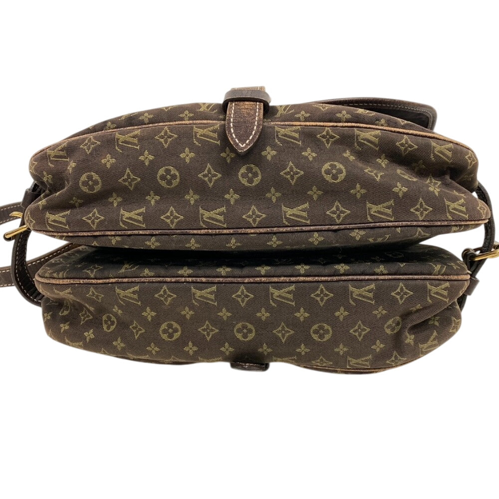 LOUIS VUITTON Shoulder Bag M95227 canvas Brown Monogram mini Lansaumur 30 Women Used Authentic
