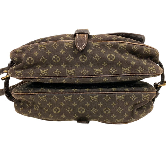 LOUIS VUITTON Shoulder Bag M95227 canvas Brown Monogram mini Lansaumur 30 Women Used Authentic