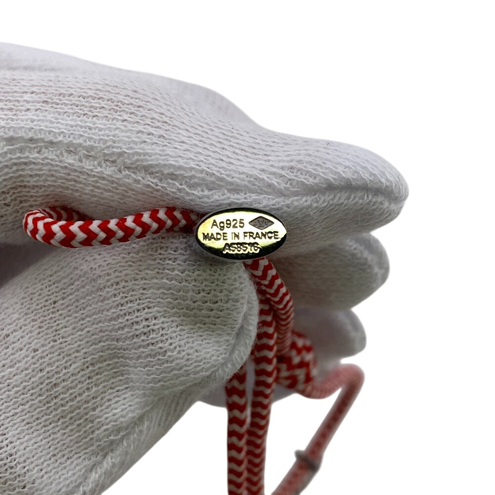 LOUIS VUITTON bracelet Q95705 Silver925 Red Lockit Sophie Turner