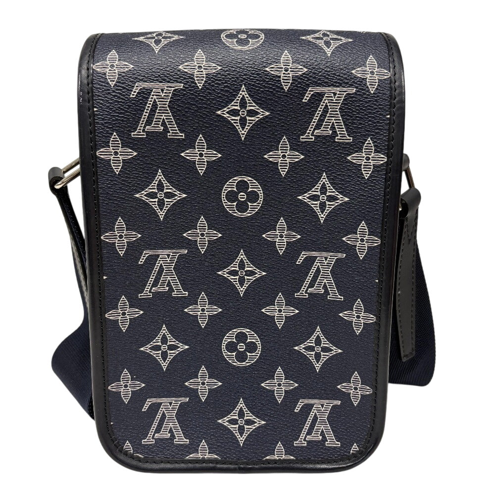 LOUIS VUITTON Shoulder Bag M54246 leather Navy Monogram savanna Messenger BB Women(Unisex) Used Authentic