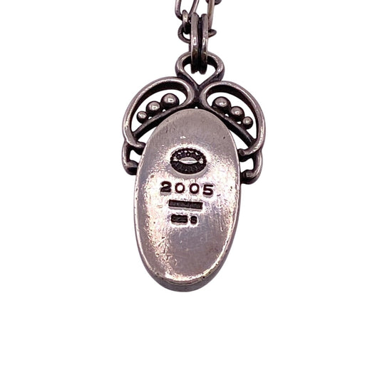Georg Jensen Necklace Silver925 Silver 2005 Design Necklace Year Women Used Authentic