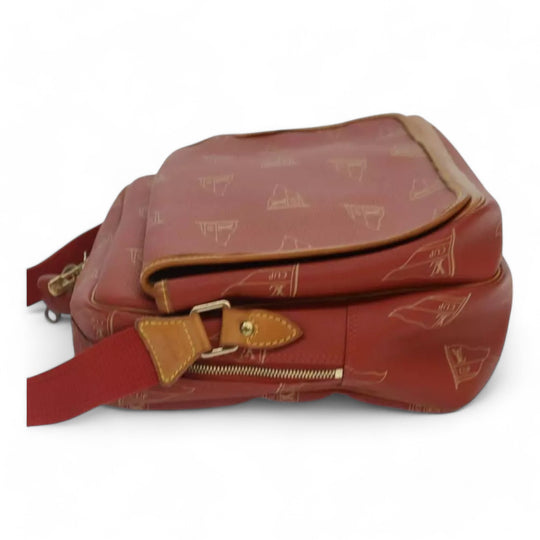 Louis Vuitton Cup Calvi Vintage Red Shoulder Bag Aboganie