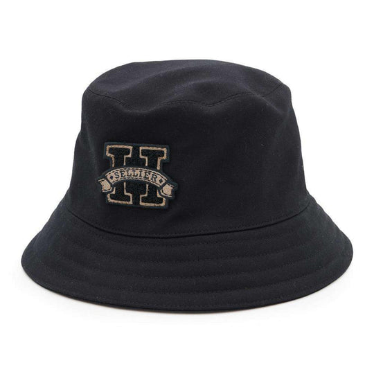 HERMES Harper Cotton Black Bucket Hat Preloved