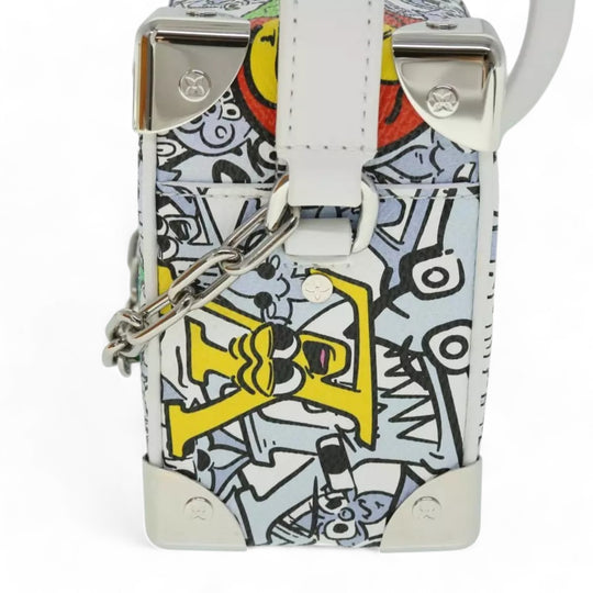 Louis Vuitton Monogram Comics Mini Soft Trunk Bag Multicolor Men's Shoulder Bag